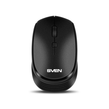 Беспроводная мышь SVEN RX-210W чёрная (2,4 GHz, 3+1кл. 800-1400 DPI, блистер)