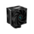 Кулер для процессора DEEPCOOL AK400 ZERO DARK PLUS LGA1700/1200/115X/AM5/AM4 (12шт/кор, TDP 220W, PWM, DUAL Fan 120mm, 4 тепл. Трубки, черный) RET