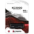 Твердотельный накопитель Твердотельный накопитель/ Kingston SSD KC3000, 512GB, M.2(22x80mm), NVMe, PCIe 4.0 x4, 3D TLC, R/W 7000/3900MB/s, IOPs 450 000/900 000, DRAM buffer 512MB, TBW 400, DWPD 0.71, with Heat Spreader (12 мес)