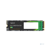 Накопитель SSD Apacer 1000Gb M.2 2280 PCIe Gen3x4, R2100/W1700 Mb/s, 3D NAND, MTBF 1.8M, NVMe, 350TBW, Retail, 3 years (AP1TBAS2280P4X-1)