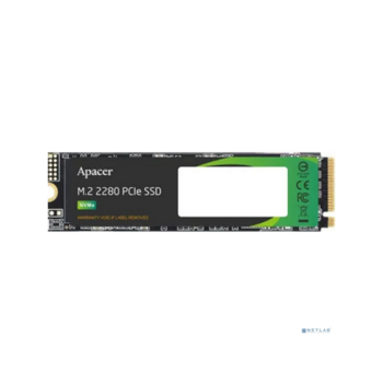 Накопитель SSD Apacer 1000Gb M.2 2280 PCIe Gen3x4, R2100/W1700 Mb/s, 3D NAND, MTBF 1.8M, NVMe, 350TBW, Retail, 3 years (AP1TBAS2280P4X-1)