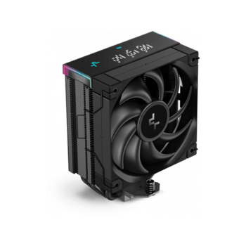 Вентилятор для процессора DeepCool AK400 DIGITAL PRO BK (Soc 1700/1200/1851/AM4/AM5, 120mm, 1750rpm, 25 дБ, 220W, PWM 4-pin, Al+Cu) (R-AK400-BKAPMN-G)