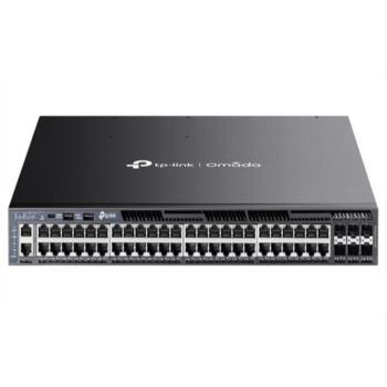 коммутатор TP-Link SG6654XHP, Omada 48-PortGigabit Stackable L3 Managed PoE+ Switch with 6 10GE SFP+ Slots