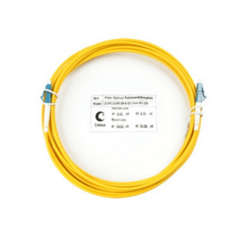 Шнур оптический Cabeus FOP(s)-9-LC-LC-10m Шнур оптический simplex LC-LC 9/125 sm 10м LSZH