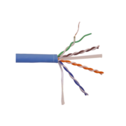 Витая пара Кабель LANMASTER UTP, 4x2, кат 6, 550Mhz, LSZH (HFLT), синий, 305 м