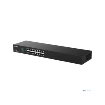 Коммутатор Коммутатор/ Tenda TEG1016G Коммутатор неуправляемый, 16 портов, 16x1 Гбит/с, установка в стойку, металлический корпус