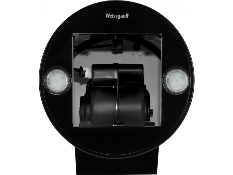 Вытяжка каминная Weissgauff Tubus 90 Black Edition черный управление: кнопочное (1 мотор)