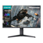 Монитор Hisense Монитор Hisense/ 27"/2560x1440, IPS, 16:9, матовый, 240Гц, время отклика 1мс, 320кд/м2, 1000:1,DisplayPort, HDMI*2, черный