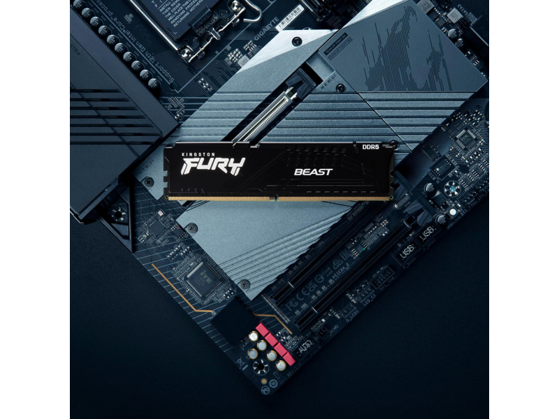 Память оперативная Память оперативная/ Kingston 32GB 6000MT/s DDR5 CL30 DIMM FURY Beast Black EXPO