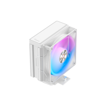 Кулер для процессора Ocypus Delta A40 WH ARGB, 120mm ARGB FAN, Top Panel, 4 HEAT PIPES, 4-PIN PWM, 500-2000 RPM, 29DBA, HYDRO BEARING, LGA115X/1200/1700/18XX, AM4/AM5