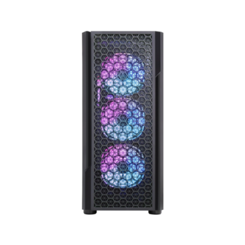 Корпус Accord 3312 черный без БП ATX 2xUSB2.0 1xUSB3.0 audio bott PSU