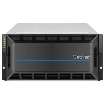 Система хранения данных Infortrend EonStor GS 2000 3U/16bay Dual controller, 2x12Gb/s SAS,8x1G +4x host board,4x4GB,2x(PSU+FAN),2x(SuperCap.+Flash),16xdrive trays and 1xRM kit(GS 2016RTCF-D) (analog GS2016RT1C0FD-8U32)