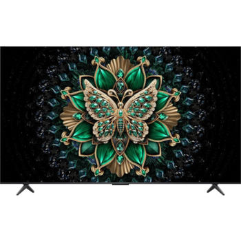 Телевизор QLED TCL 55" 55C6K черный 4K Ultra HD 144Hz MEMC DVB-T DVB-T2 DVB-C DVB-S DVB-S2 USB WiFi Smart TV (RUS)
