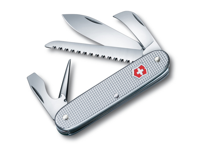 Нож перочинный Victorinox Pioneer (0.8150.26) 93мм 7функц. серебристый