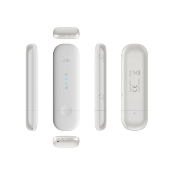 Модем 2G/3G/4G ZTE MF79N USB Wi-Fi Firewall +Router внешний белый