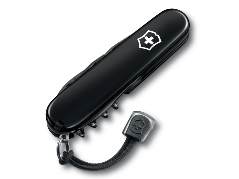 Нож перочинный Victorinox Spartan Onyx Black (1.3603.31P) 91мм 12функц. черный карт.коробка