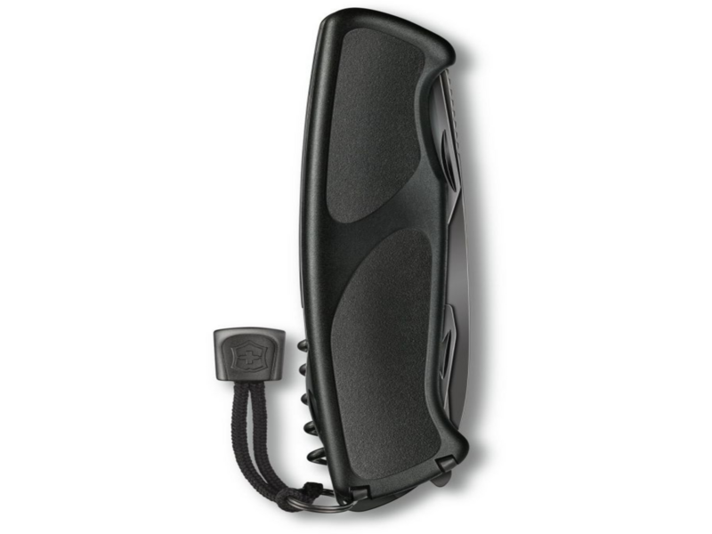 Нож перочинный Victorinox RangerGrip Onyx (0.9563.C31P) 130мм 12функц. черный подар.коробка