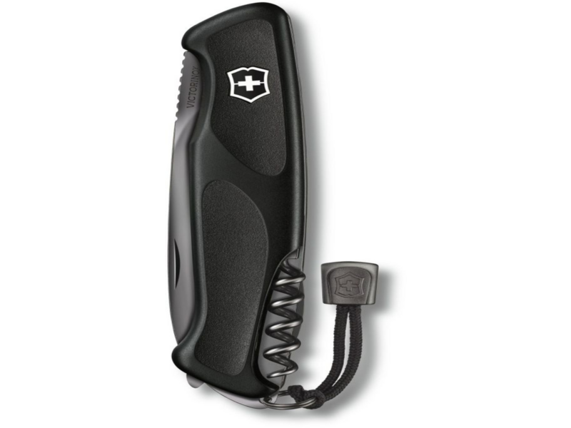 Нож перочинный Victorinox RangerGrip Onyx (0.9563.C31P) 130мм 12функц. черный подар.коробка