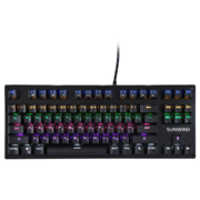 Клавиатура SunWind SW-K900G механическая черный USB Multimedia for gamer LED