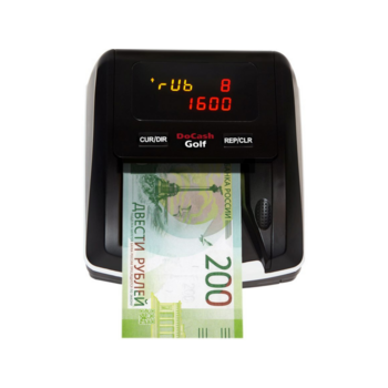 Детектор банкнот DoCash Golf 12953/29135 автоматический рубли АКБ