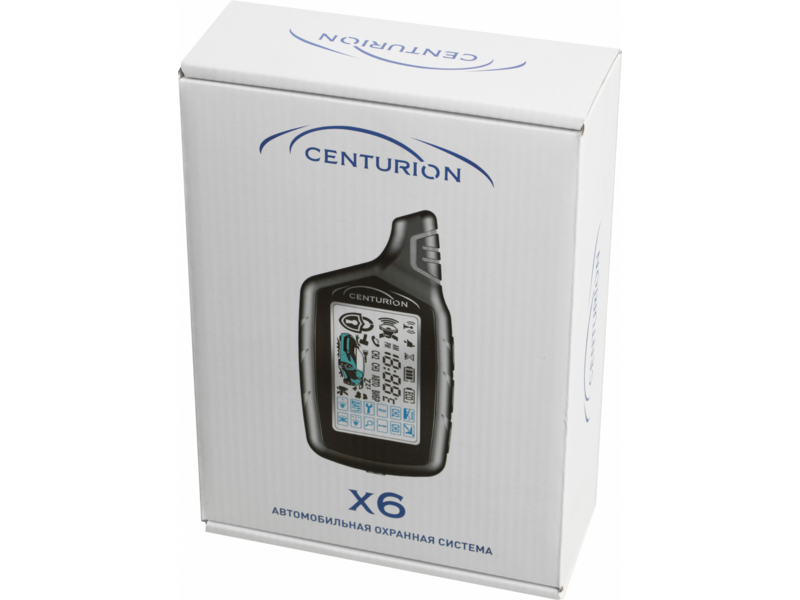 Автосигнализация Centurion X6 с обратной связью брелок с ЖК дисплеем