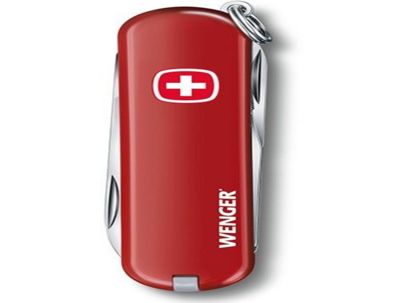 Нож перочинный Victorinox Wenger (0.6423.91) 65мм 7функц. красный карт.коробка