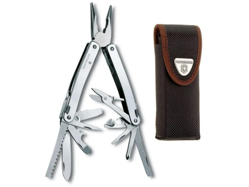Мультитул Victorinox SwissTool Spirit X (3.0224.N) 105мм 24функц. чехол нейлоновый серебристый карт.коробка