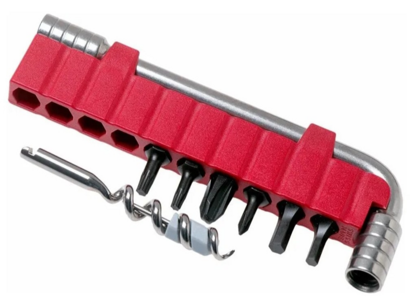 Мультитул Victorinox SwissTool Spirit X (3.0235.L) 105мм 35функц. мини-отвертка/штопор/набор бит/чехол кожаный серебристый карт.коробка