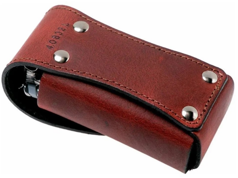 Мультитул Victorinox SwissTool Spirit X (3.0235.L) 105мм 35функц. мини-отвертка/штопор/набор бит/чехол кожаный серебристый карт.коробка