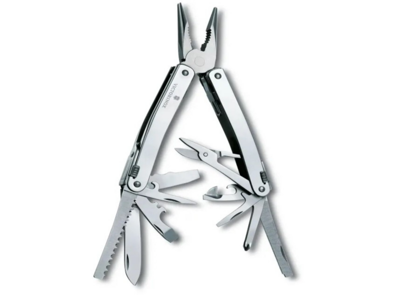 Мультитул Victorinox SwissTool Spirit X Plus Ratchet (3.0236.N) 105мм 36функц. чехол нейлоновый серебристый карт.коробка