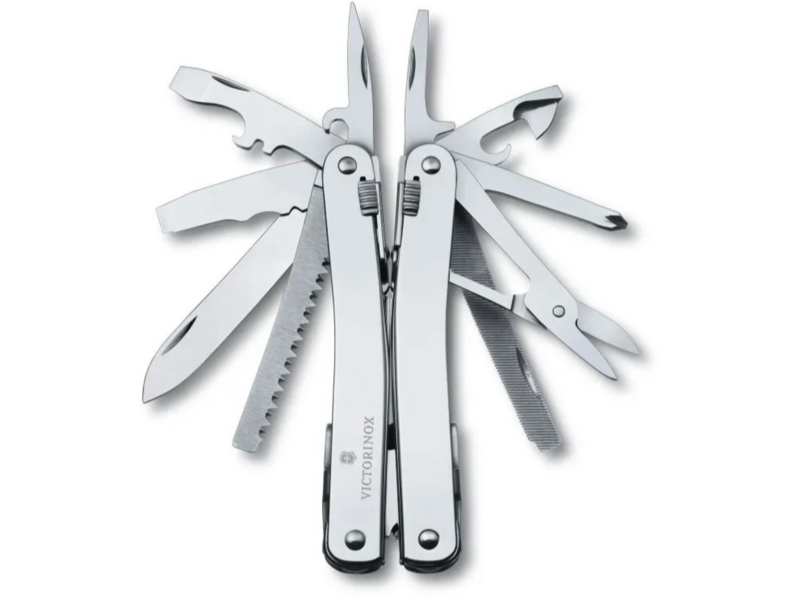 Мультитул Victorinox SwissTool Spirit X Plus Ratchet (3.0236.N) 105мм 36функц. чехол нейлоновый серебристый карт.коробка