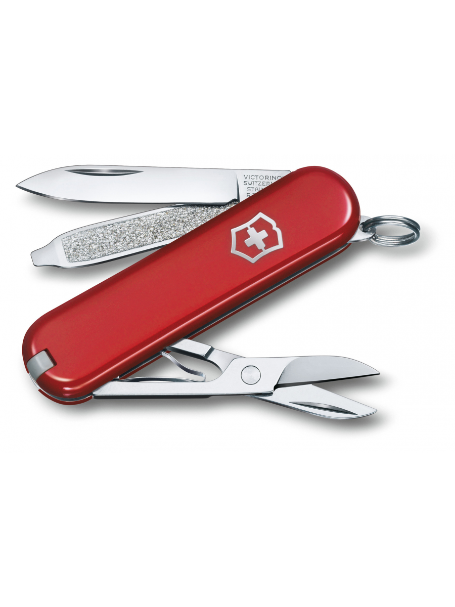 Нож перочинный Victorinox Classic SD Style Icon (0.6223.G) 58мм 7функц. подар.коробка