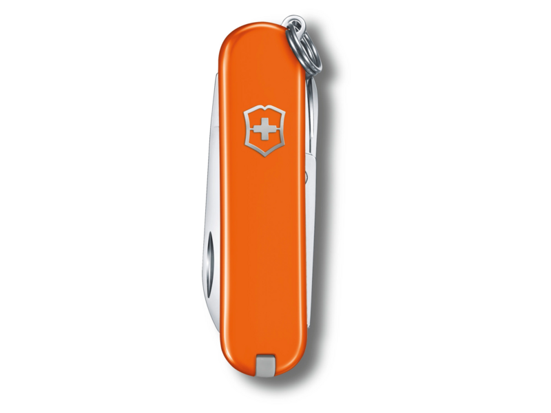 Нож перочинный Victorinox Classic SD Mango Tango (0.6223.83G) 58мм 7функц. подар.коробка
