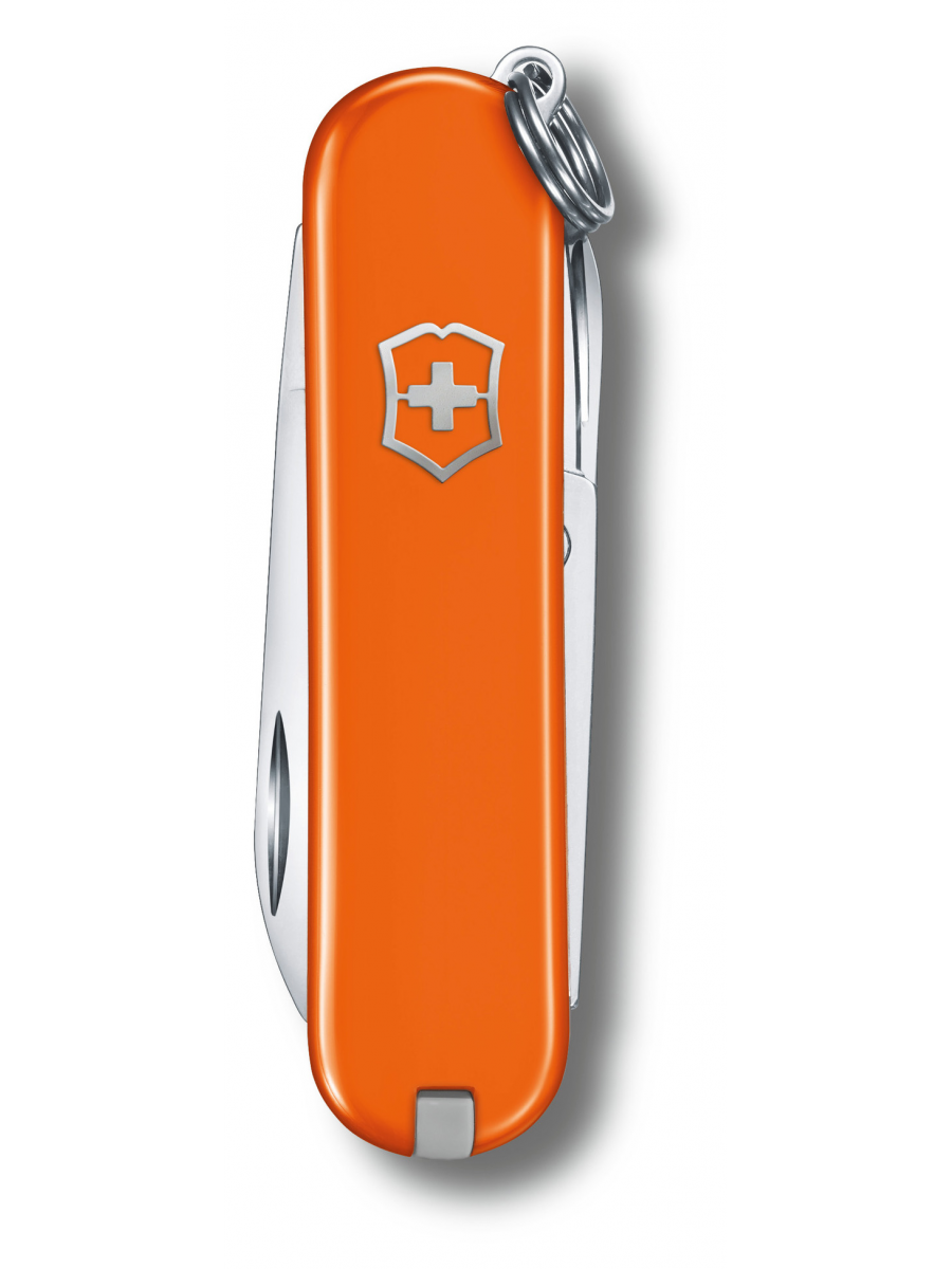 Нож перочинный Victorinox Classic SD Mango Tango (0.6223.83G) 58мм 7функц. подар.коробка