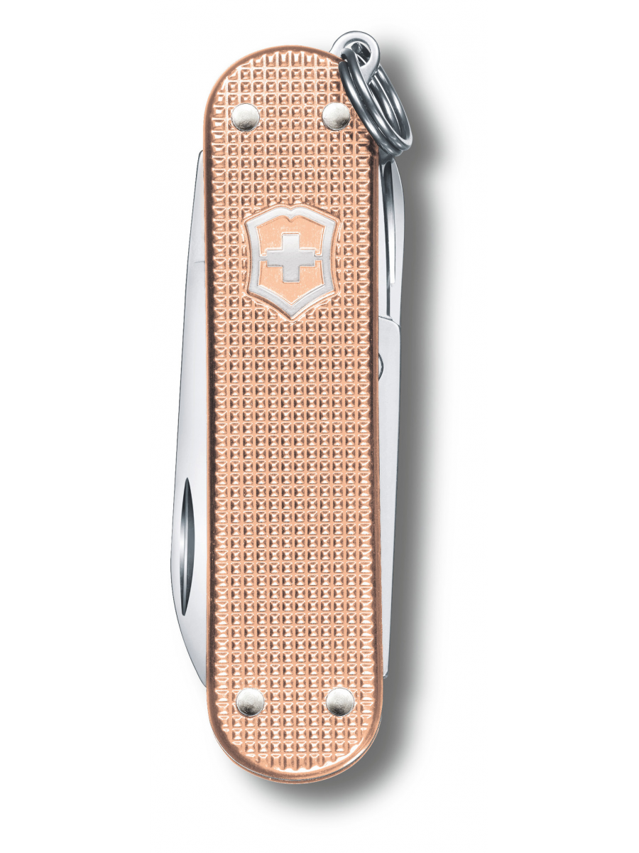 Нож перочинный Victorinox Classic SD Alox Fresh Peach (0.6221.202G) 58мм 5функц. подар.коробка