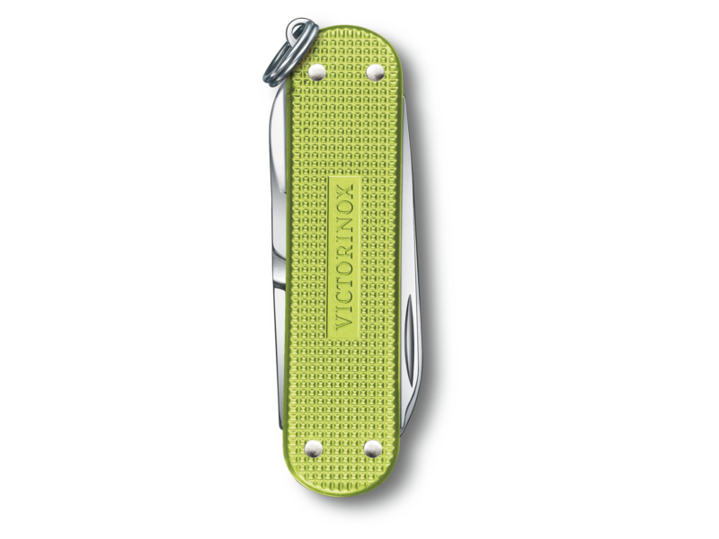 Нож перочинный Victorinox Classic SD Alox Lime Twist (0.6221.241G) 58мм 5функц. подар.коробка