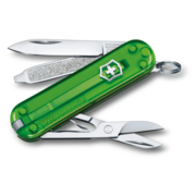 Нож перочинный Victorinox Classic SD Green Tea (0.6223.T41G) 58мм 7функц. подар.коробка