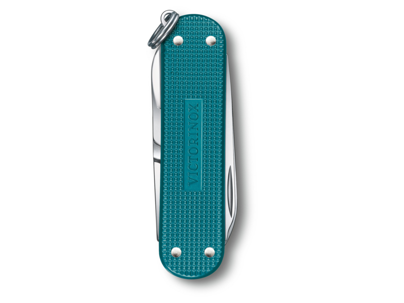 Нож перочинный Victorinox Classic SD Alox Wild Jungle (0.6221.242G) 58мм 7функц. подар.коробка
