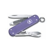 Нож перочинный Victorinox Classic SD Alox Electric Lavender (0.6221.223G) 58мм 5функц. подар.коробка