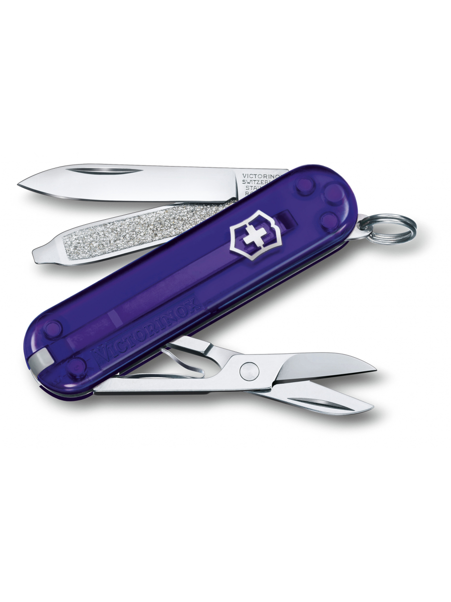 Нож перочинный Victorinox Classic SD Persian Indigo (0.6223.T29G) 58мм 7функц. подар.коробка