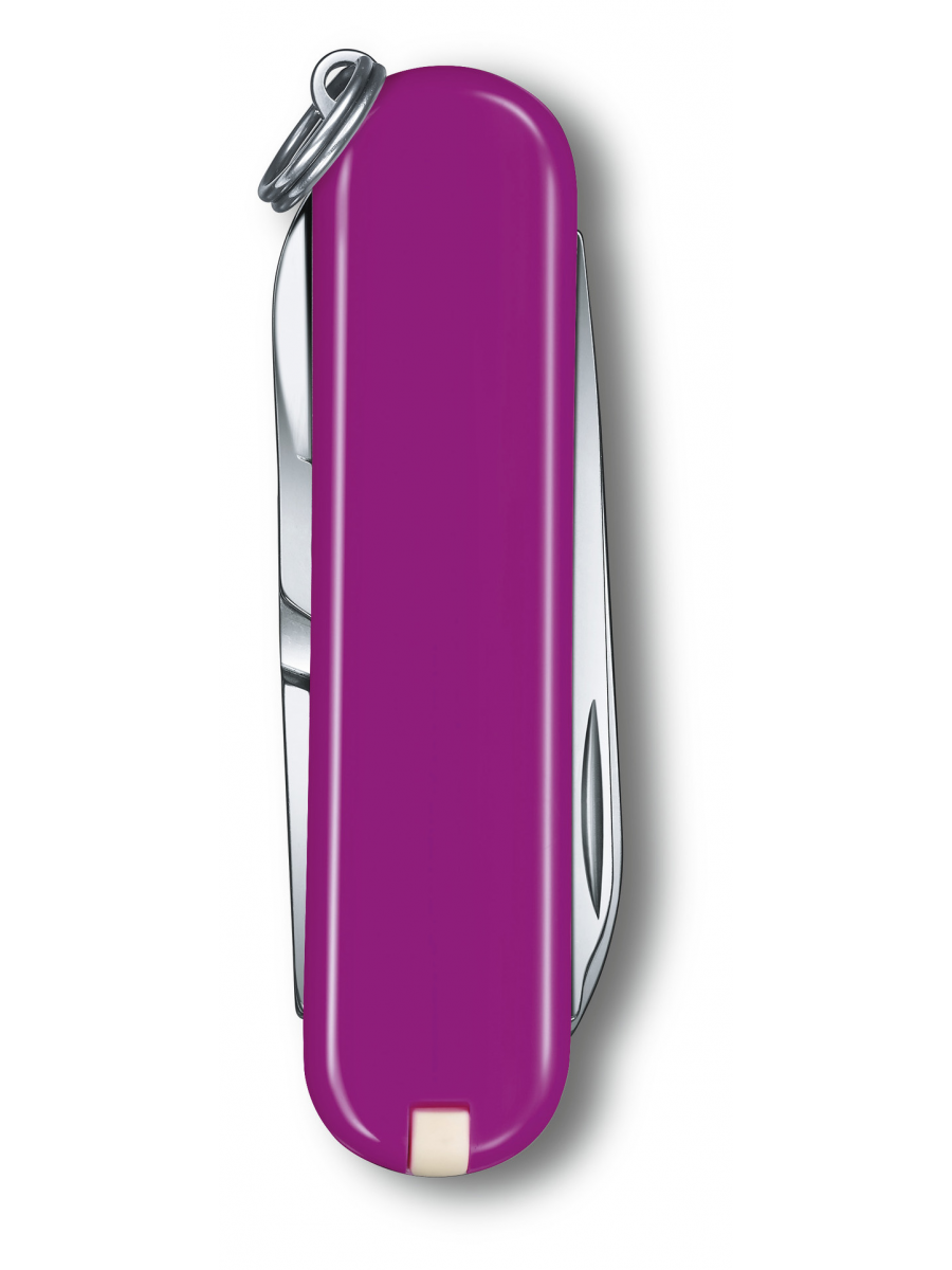 Нож перочинный Victorinox Classic SD Tasty Grape (0.6223.52G) 58мм 7функц. подар.коробка