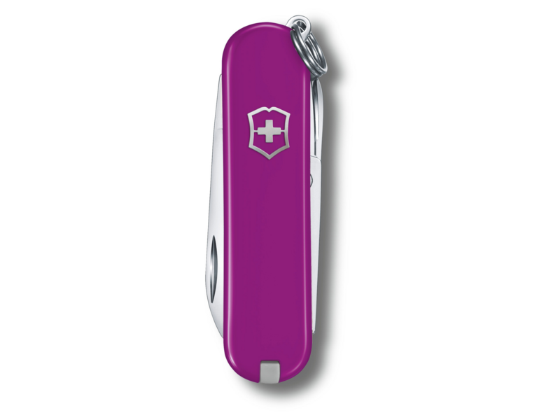 Нож перочинный Victorinox Classic SD Tasty Grape (0.6223.52G) 58мм 7функц. подар.коробка