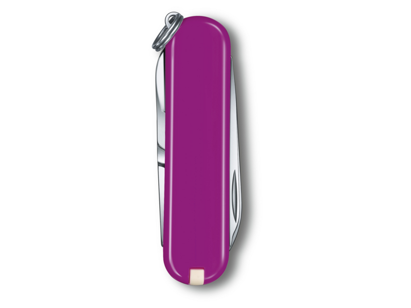 Нож перочинный Victorinox Classic SD Tasty Grape (0.6223.52G) 58мм 7функц. подар.коробка