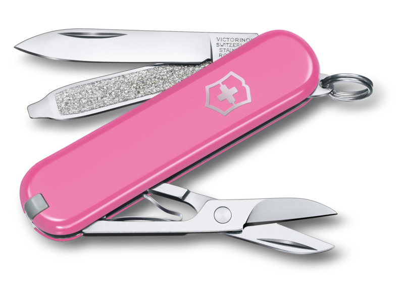 Нож перочинный Victorinox Classic SD Cherry Blossom (0.6223.51G) 58мм 7функц. подар.коробка