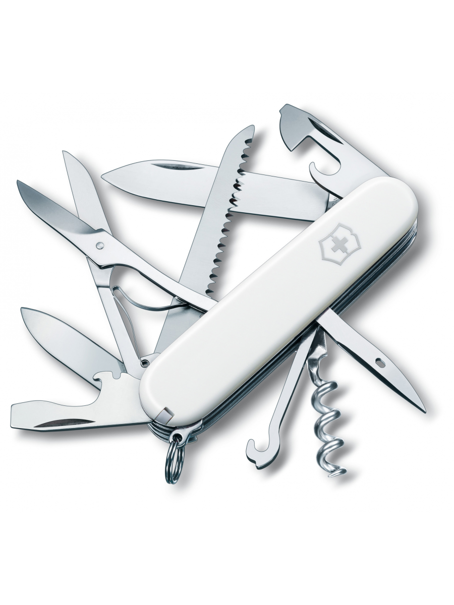 Нож перочинный Victorinox Huntsman (1.3713.7) 91мм 14функц. белый карт.коробка