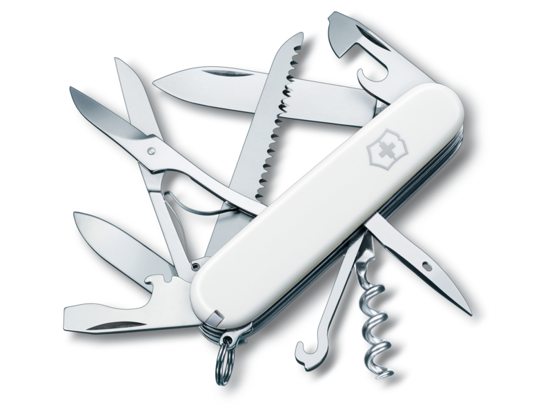 Нож перочинный Victorinox Huntsman (1.3713.7) 91мм 14функц. белый карт.коробка