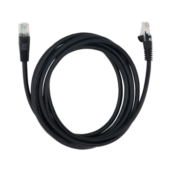 Патч-корд Buro UTP 4 пары cat.5E CCA molded 3м черный RJ-45 (m)-RJ-45 (m)