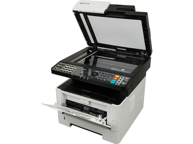 МФУ лазерный Kyocera M2040DN A4 Duplex белый/серый (в комплекте: 2 картриджа)