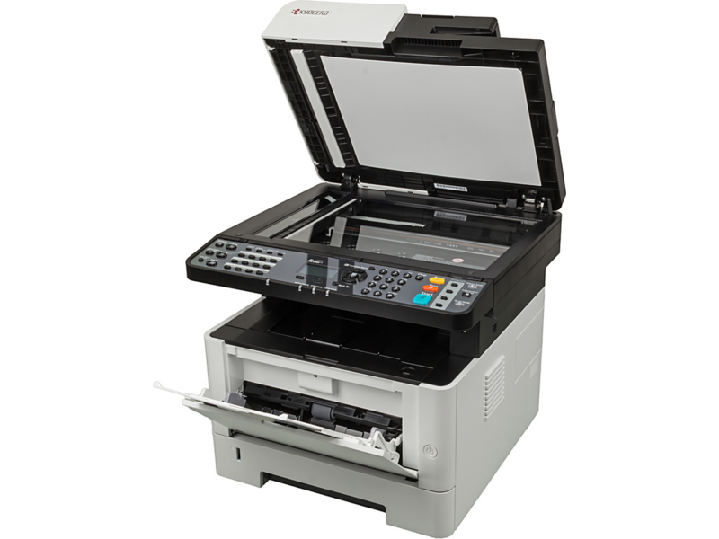 МФУ лазерный Kyocera M2040DN A4 Duplex белый/серый (в комплекте: 2 картриджа)