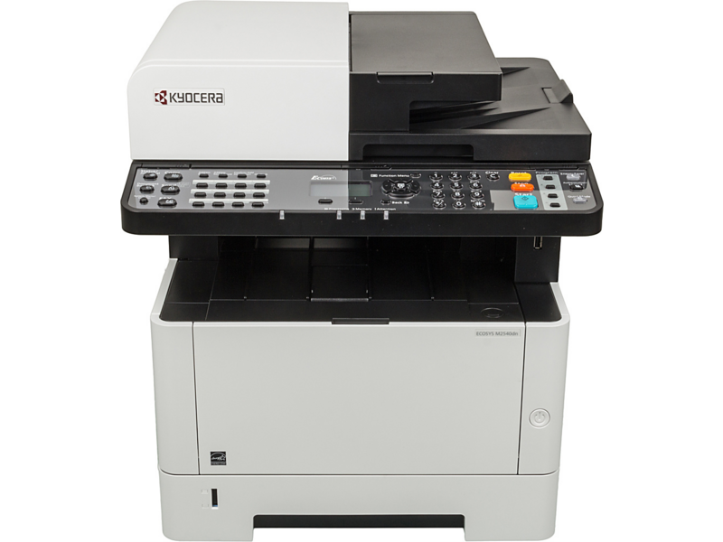 МФУ лазерный Kyocera M2040DN A4 Duplex белый/серый (в комплекте: 2 картриджа)